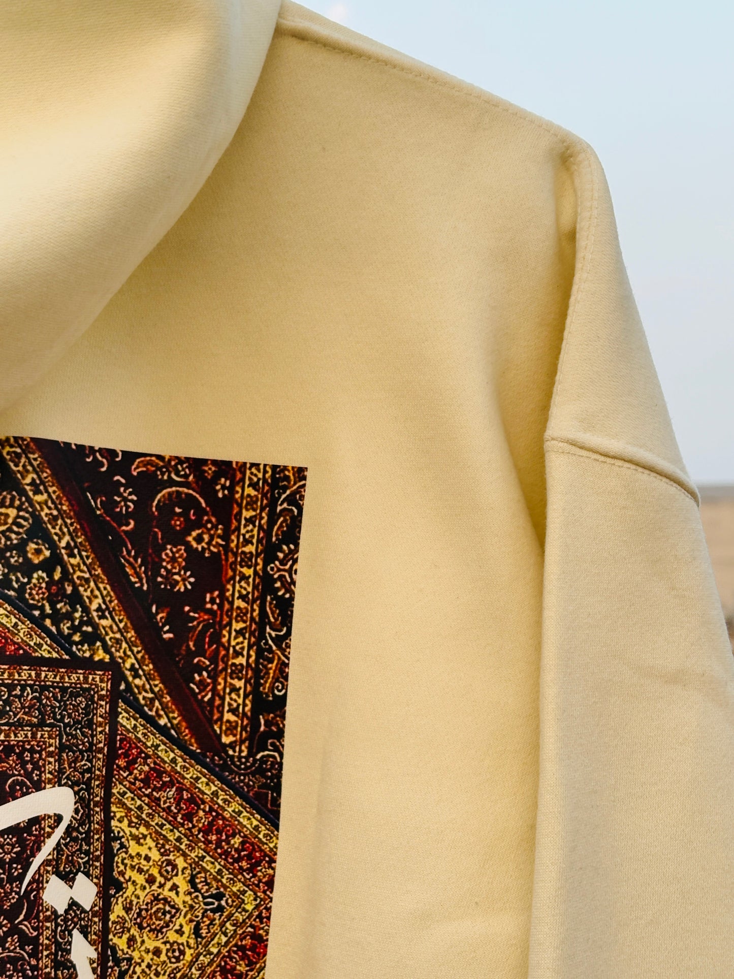 Cream-Colored Hoodie