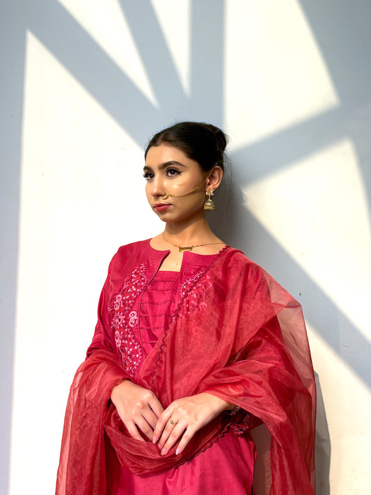 Adaye Gul-3- Piece Embroidered Viscose Suits