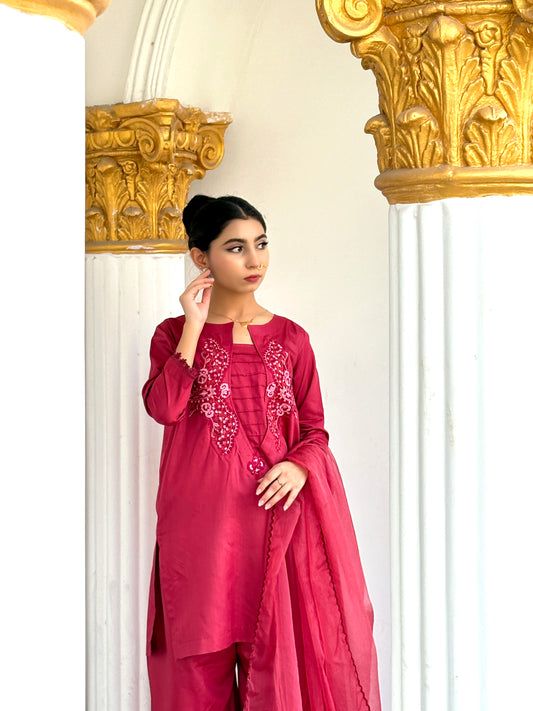 Adaye Gul-3- Piece Embroidered Viscose Suits