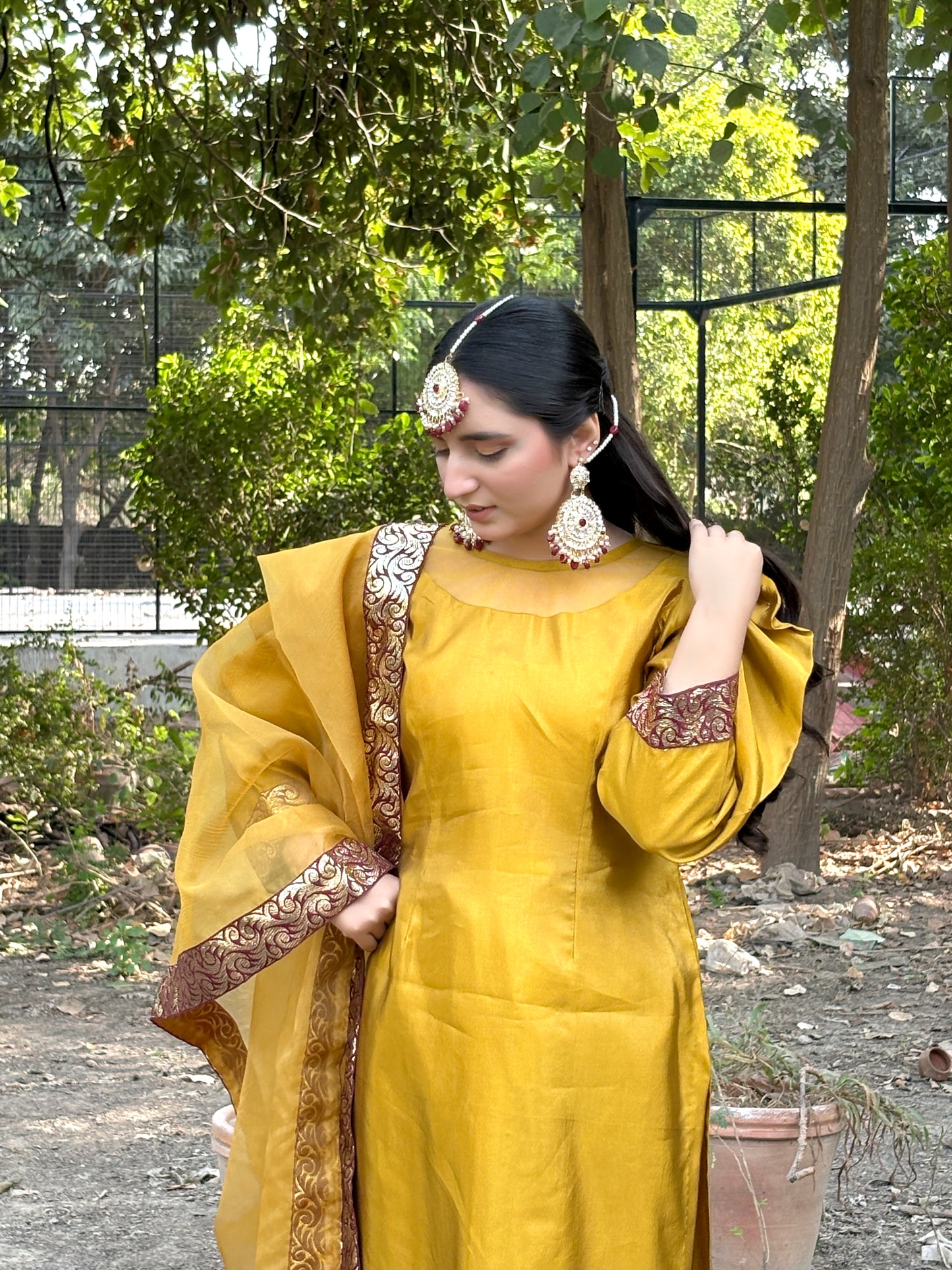 Margold-Festive Elegance in Silk