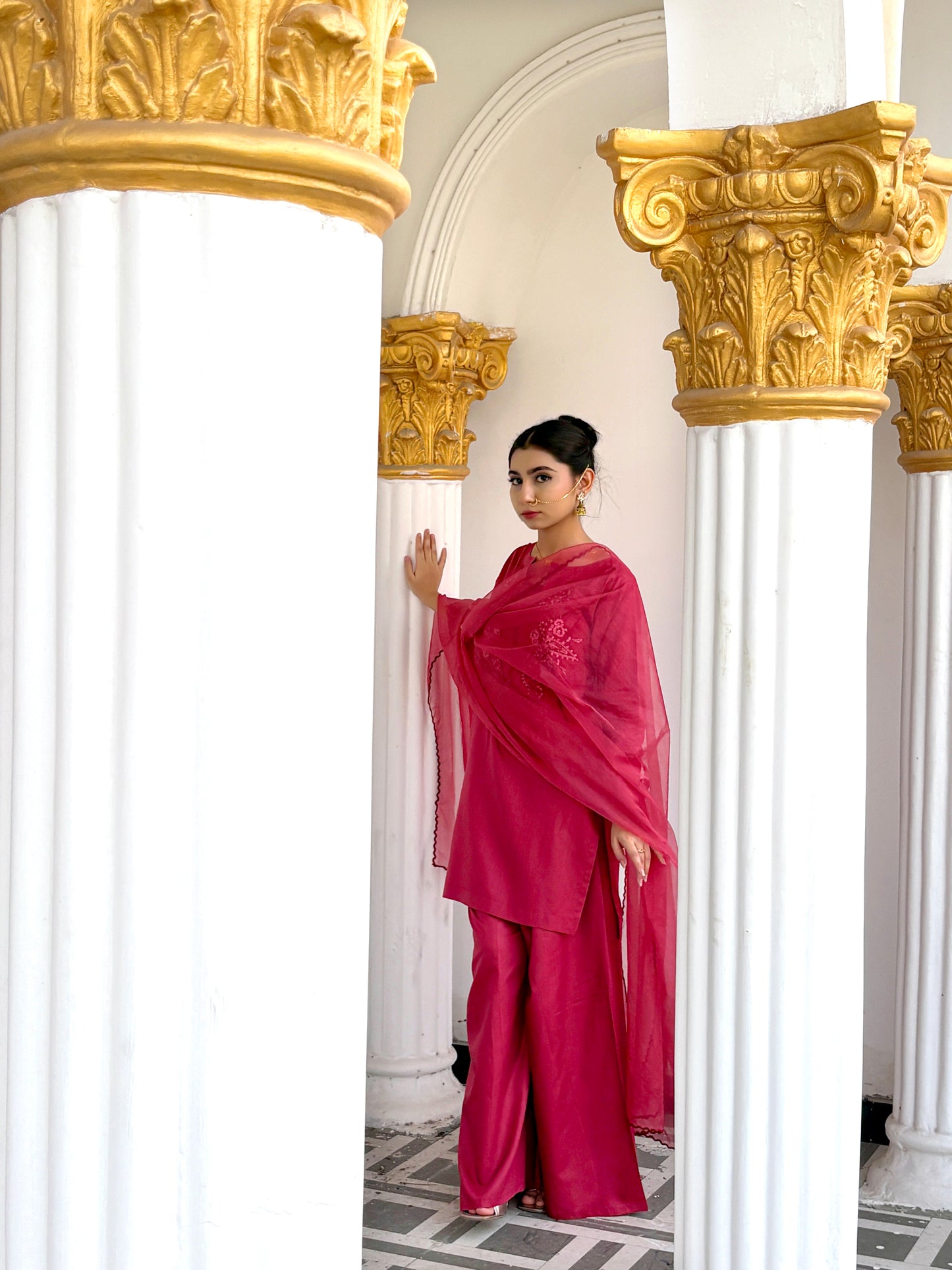 Adaye Gul-3- Piece Embroidered Viscose Suits