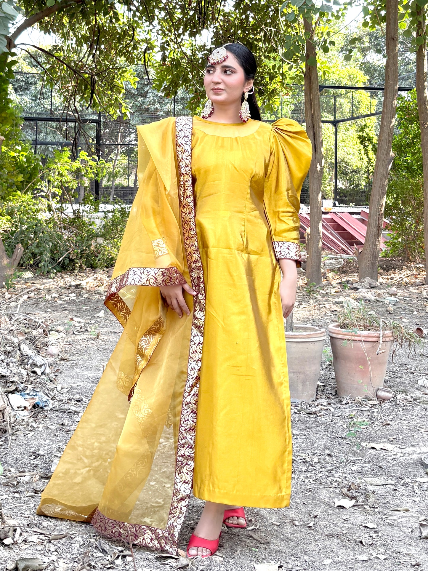 Margold-Festive Elegance in Silk