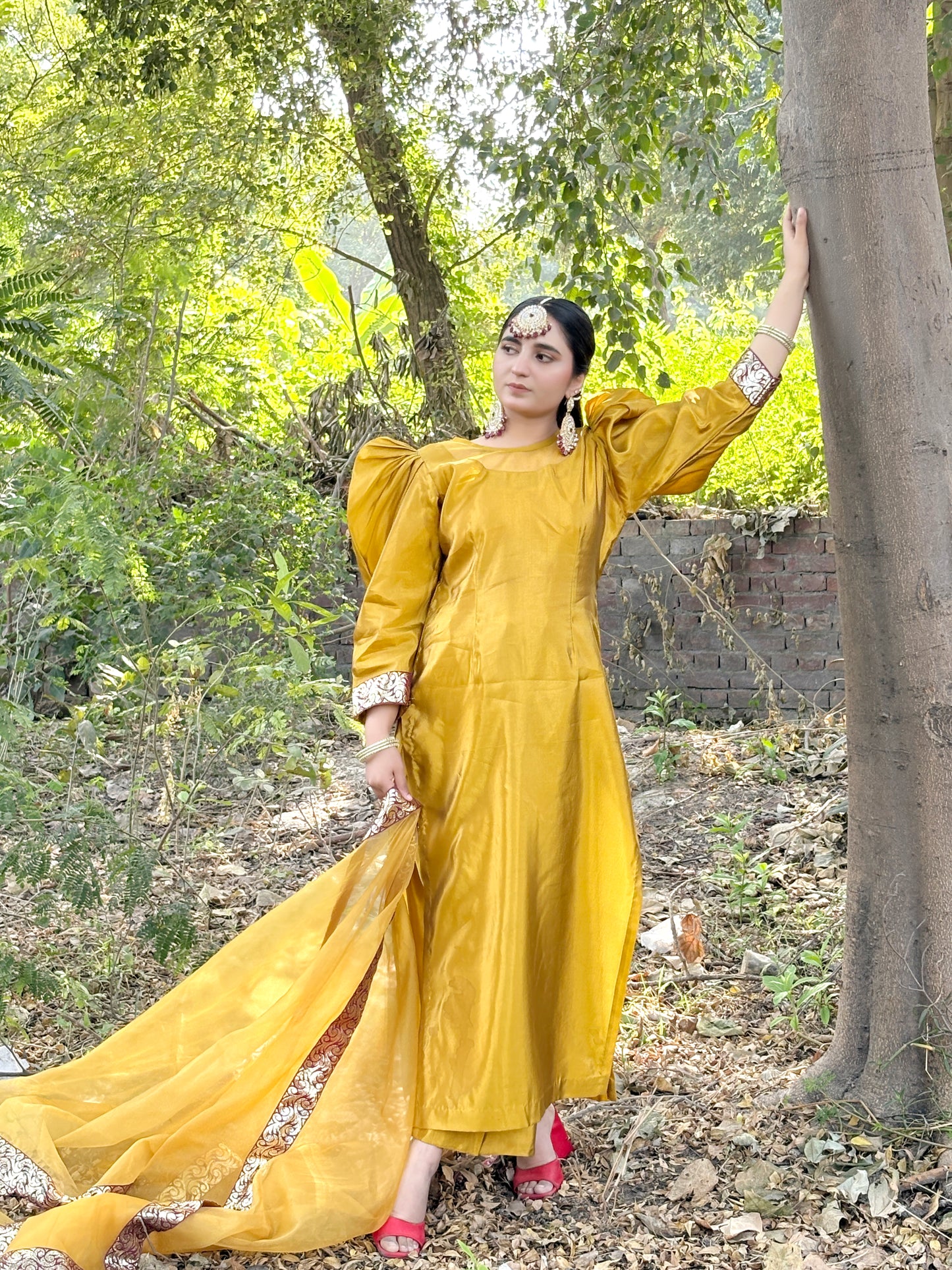 Margold-Festive Elegance in Silk