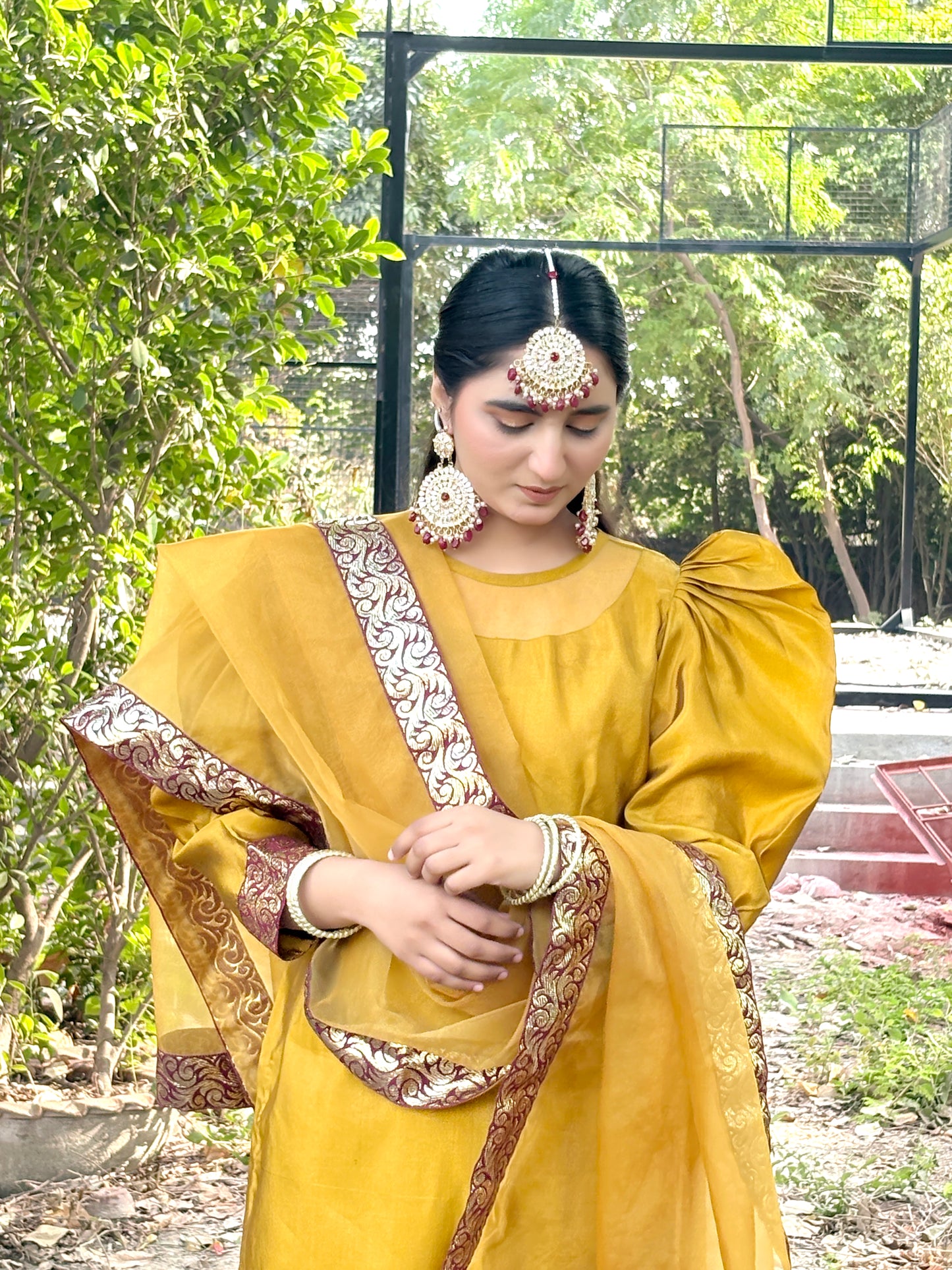 Margold-Festive Elegance in Silk