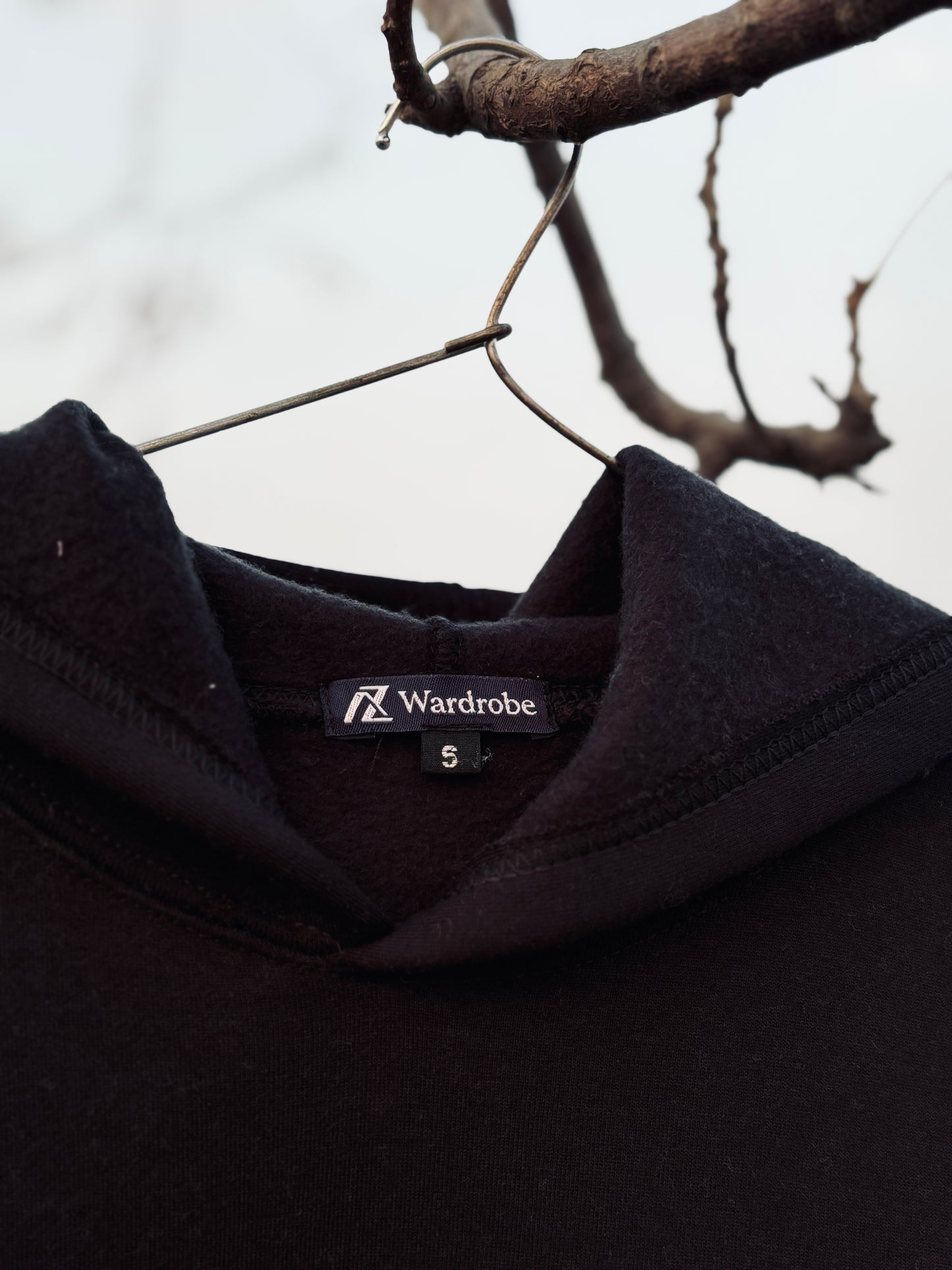 Black Oversized Hoodie